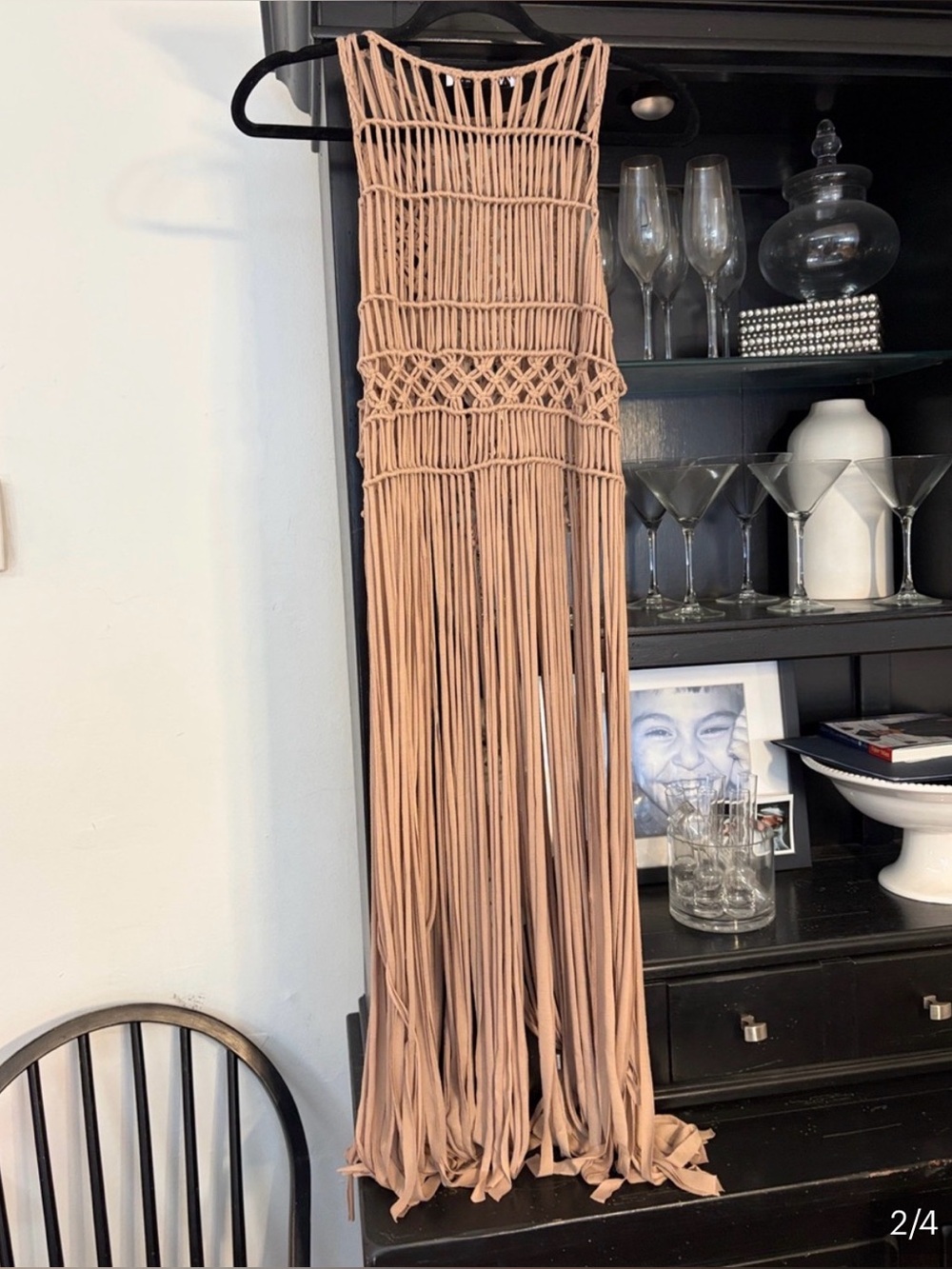Zara Macrame Tunic/Dress - Picture 2 of 4